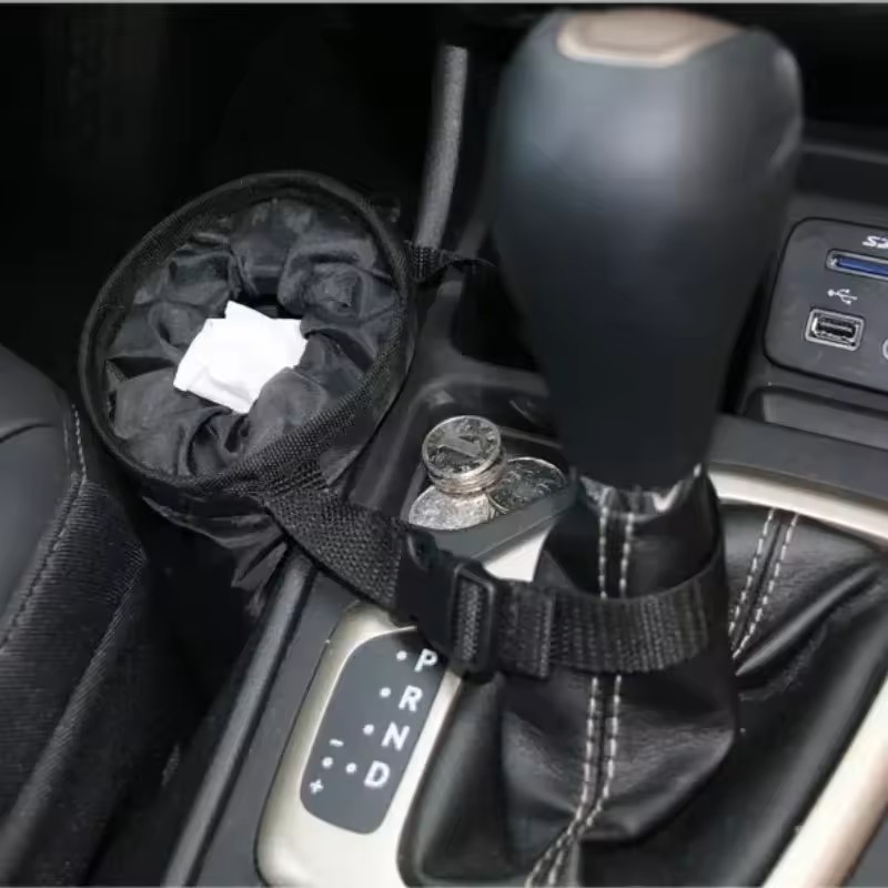Seat Cleaner Fabric - Tempat Sampah Belakang Kursi Mobil, Gantungan